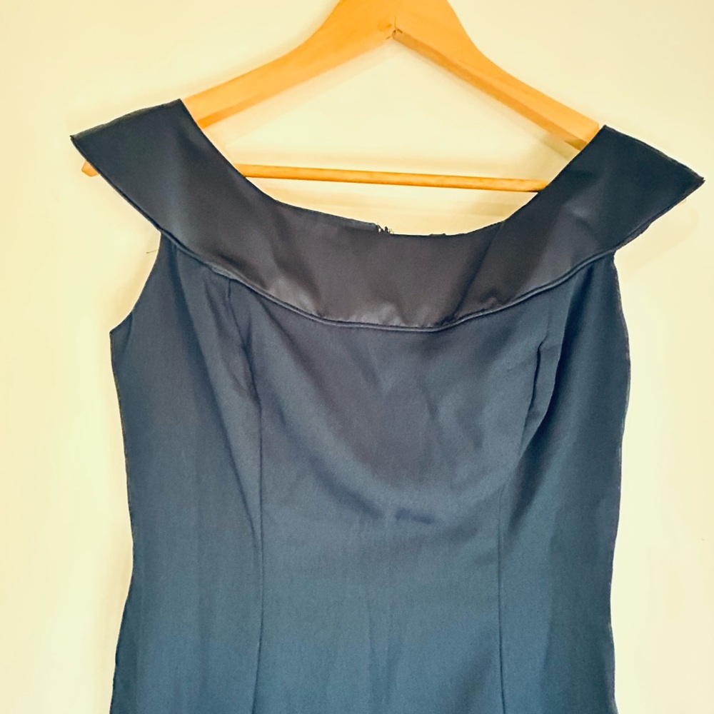 Alfred Angelo Midnight Blue Maxi Dress - Picture 6 of 12